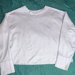 Light Purple Cropped Sweatshirt